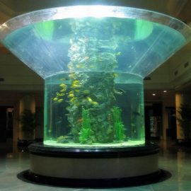 ПММА стекло аквариум полуцилиндр плексиглас прозрачный аквариум